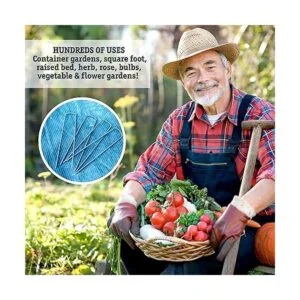 Grapas para jardín y paisajismo de Staples de 6 pulgadas_4