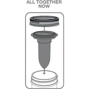 Tapa Jarware de varios estilos para tarros Mason diversos_3