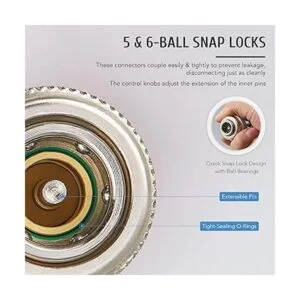 Acopladores colectores para manómetro Orion Motor Tech AC_3