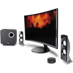 Cyber Acoustics Altavoz estéreo de 62 W y 2.1 con_6