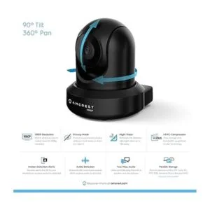 Amcrest ProHD 1080P Cámara WiFi de 2 MP 1920TVL para_2