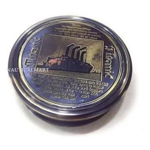 NauticalMart Brújula de latón diseño de Titanic_4