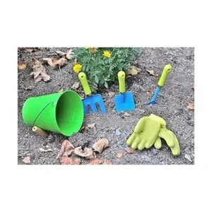 Juego de herramientas y cubo de jardín para niños de la_3