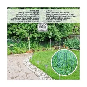 Grapas para jardín y paisajismo de Staples de 6 pulgadas_5