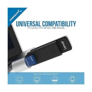 SABRENT Mini concentrador USB 3.0 de aluminio prémium de 3_6