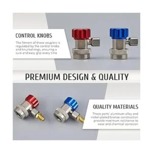 Acopladores colectores para manómetro Orion Motor Tech AC_4