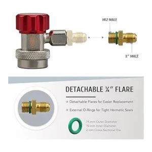Acopladores colectores para manómetro Orion Motor Tech AC_2