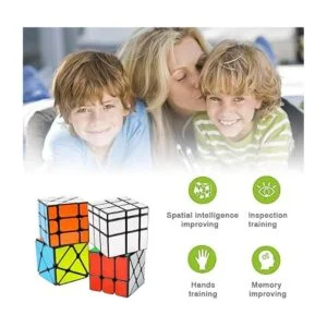 Paquete de 4 conjunto de cubo YJ incluido 3 x 3 YJ_3