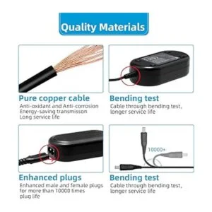 Glorich AAE9 AAE8 AAE7 AAE6A Adaptador de corriente_5