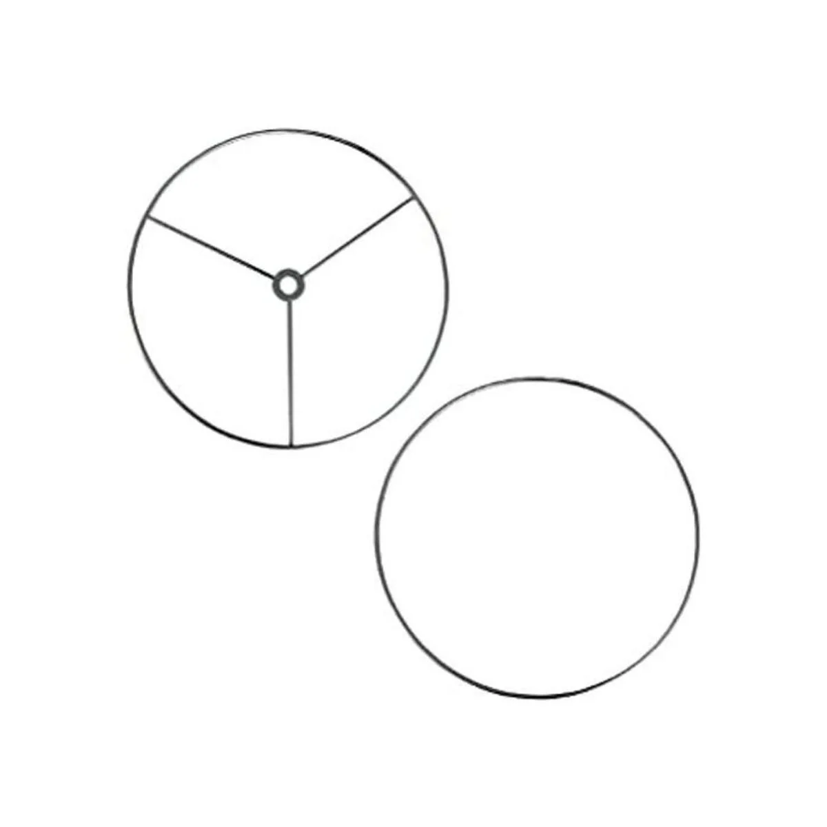 Juego de anillo de sombra de lámpara para colocar una_1