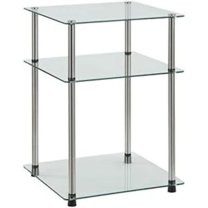 Convenience Concepts Designs2Go Mesa auxiliar de cristal_3