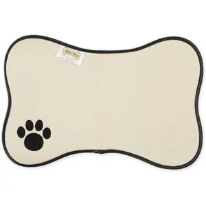 Bone Dry Comida bordada de microfibra con forma de gato_2