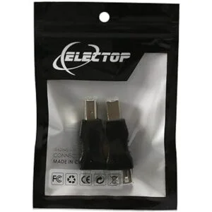 Electop 2 Pack USB 2.0 A hembra a USB B adaptador_6