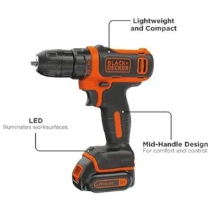 Kit de taladro y accesorios de Black Decker_2