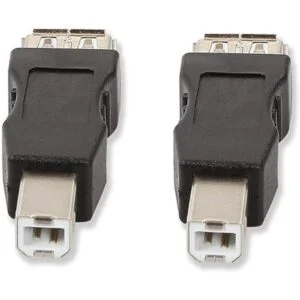 Electop 2 Pack USB 2.0 A hembra a USB B adaptador_5