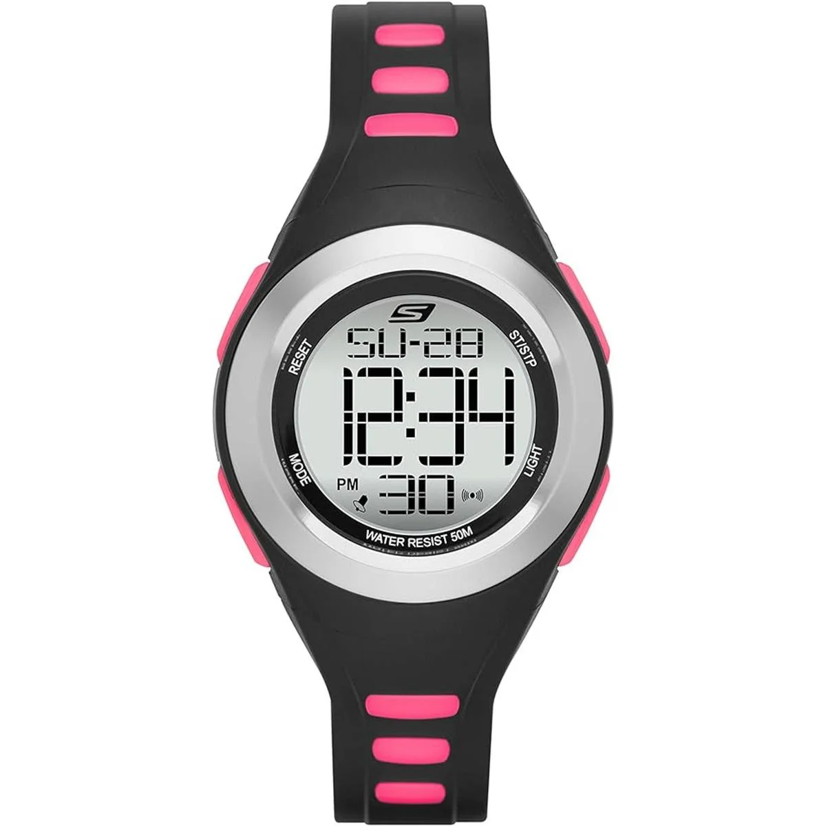 Skechers Tennyson Reloj digital deportivo de cuarzo de_1