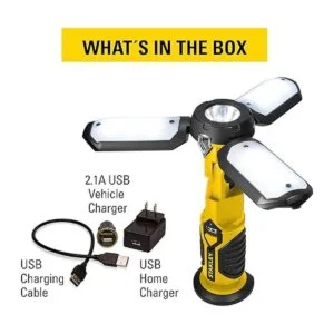 STANLEY SAT3S Satellite luz de trabajo LED de 300 lúmenes