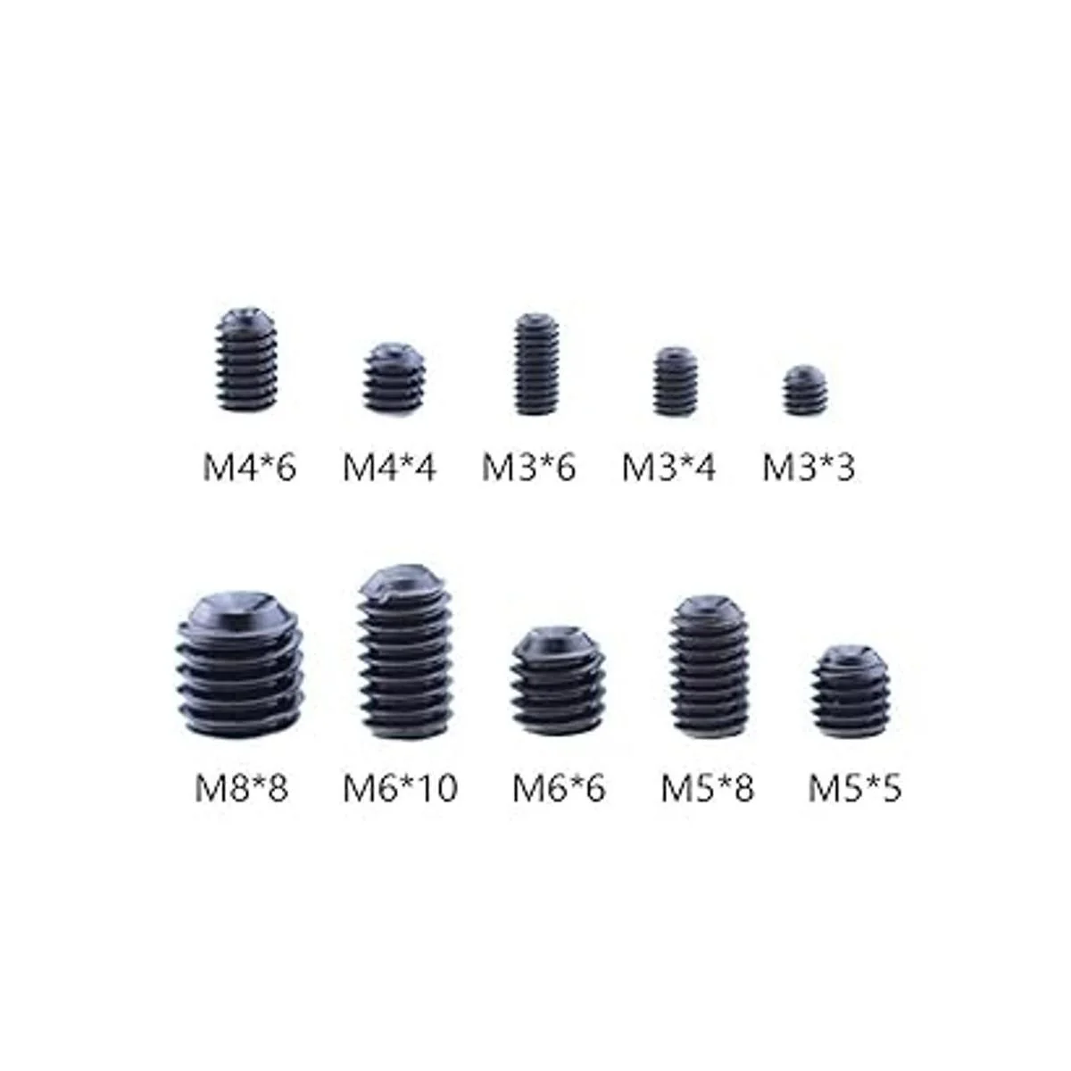 Hilitchi juego de 260 unidades surtidas para tornillos de_2