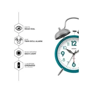 Sharp SPC851 Reloj despertador de doble campana color