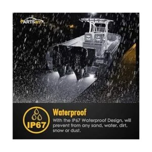 Partsam Barra LED de línea ultra fina de 4 pulgadas 6_3