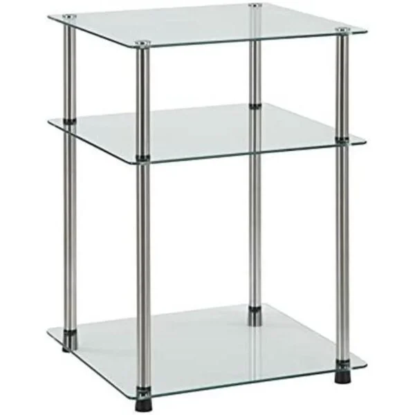 Convenience Concepts Designs2Go Mesa auxiliar de cristal_1