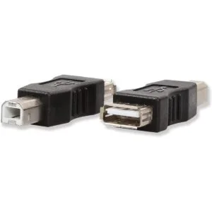 Electop 2 Pack USB 2.0 A hembra a USB B adaptador_2