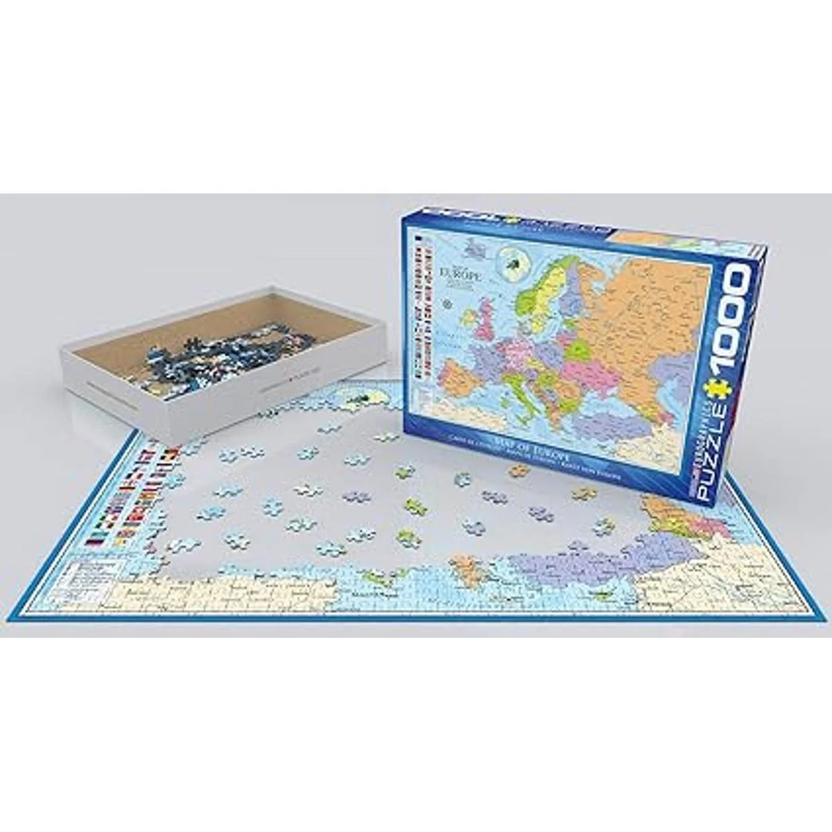 EuroGraphics Mapa de Europa Puzzle 1000 piezas_3