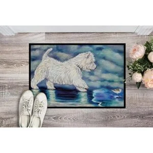 Carolines Treasures 7334JMAT Misty Westie Alfombrilla_2