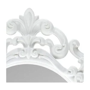 Kole Espejo de pared ovalado color blanco_3