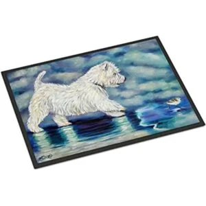Carolines Treasures 7334JMAT Misty Westie Alfombrilla_1