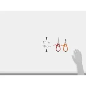 Paquete de 2 tijeras de podar Qyardas mini podadoras de_3