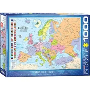 EuroGraphics Mapa de Europa Puzzle 1000 piezas_1