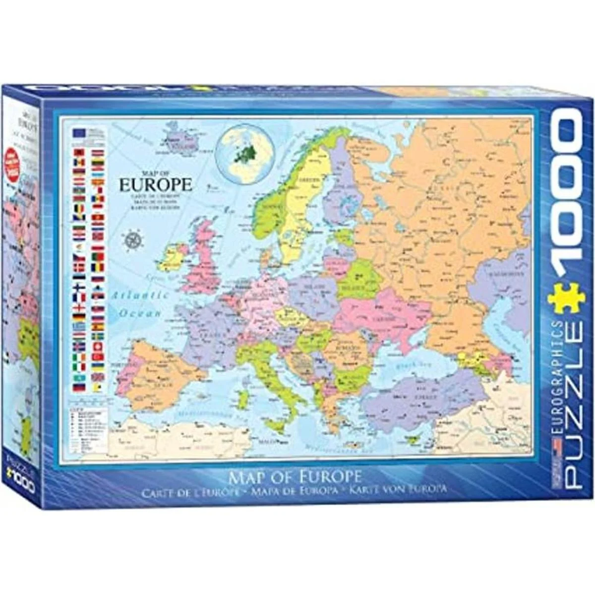 EuroGraphics Mapa de Europa Puzzle 1000 piezas_1