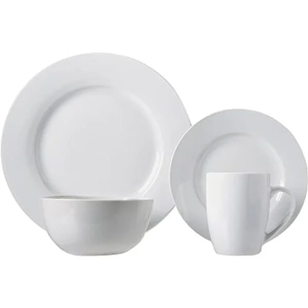 Juego de vajilla de porcelana de 16 piezas con platos_3