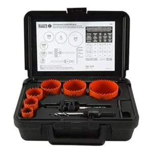 Klein Tools 31902 Kit de sierra bimetálica con puntas de_5