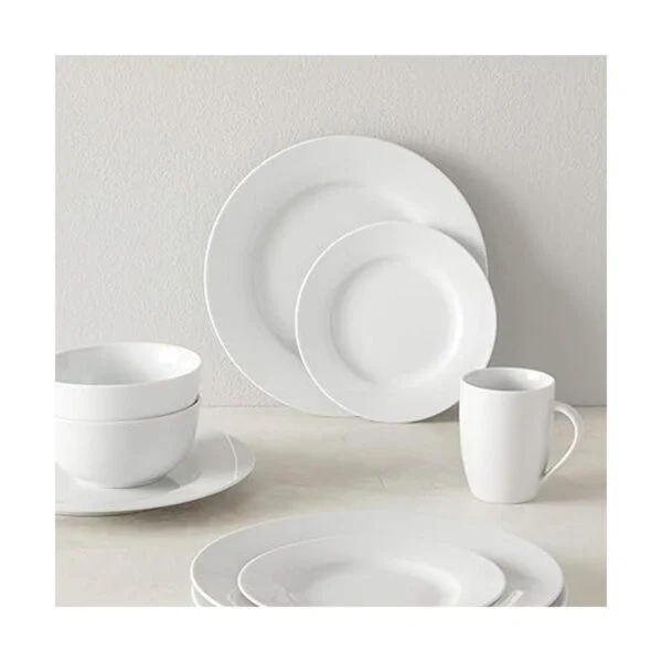 Juego de vajilla de porcelana de 16 piezas con platos_6