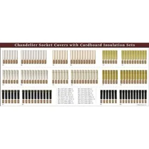 Royal Designs Cubiertas para soportes de araña.