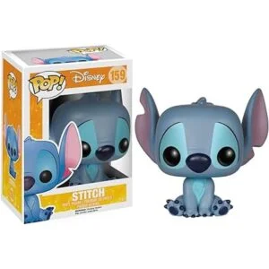 Figura de acción de Lilo y Stich con Stich sentado de_2