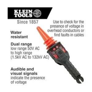 Comprobador de alto voltaje de doble rango Klein Tools_2
