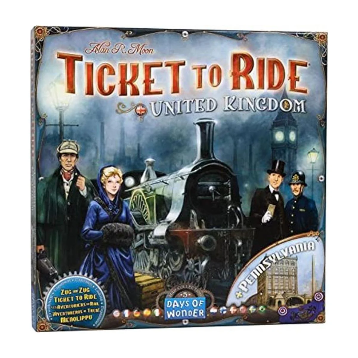 Ticket To Ride Colección mapas volumen 5 juego de mesa_1