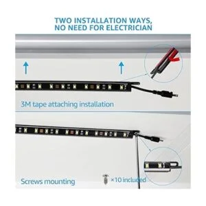 TORCHSTAR Kit de iluminación LED segura barras de luz_3