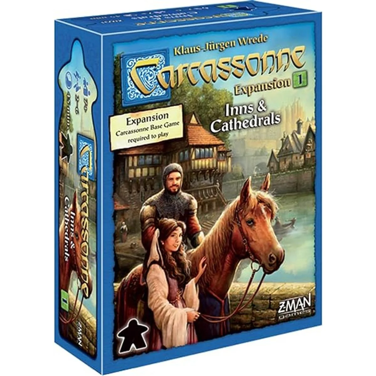 1 de expansión Carcassonne Posadas y Catedrales Juego_1