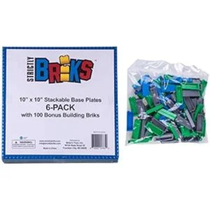 Strictly Briks Placas base clásicas de 10 x 10 pulgadas_3