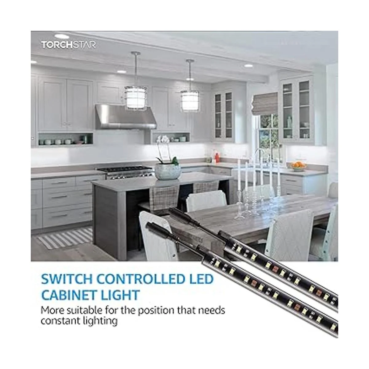 TORCHSTAR Kit de iluminación LED segura barras de luz_2
