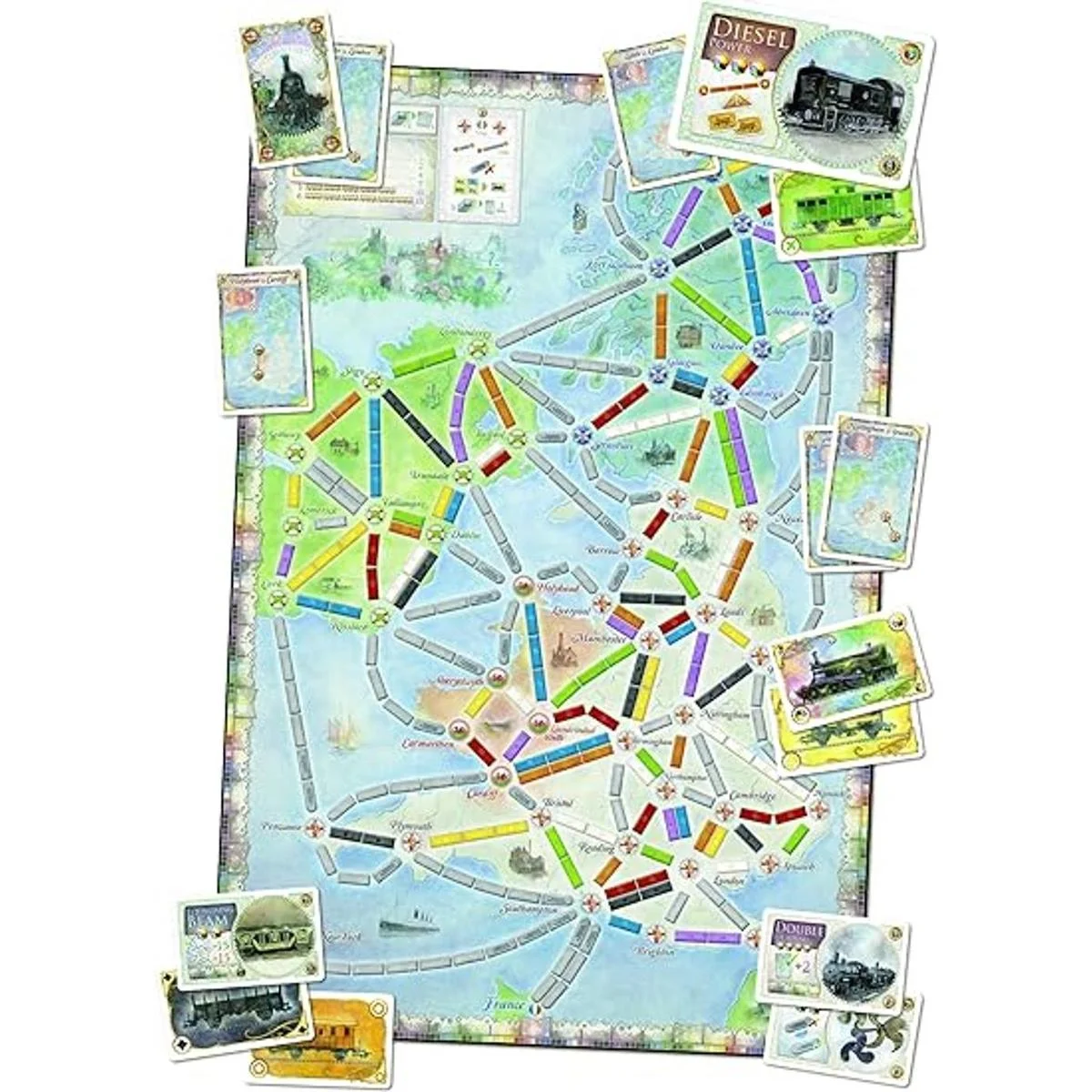 Ticket To Ride Colección mapas volumen 5 juego de mesa_3