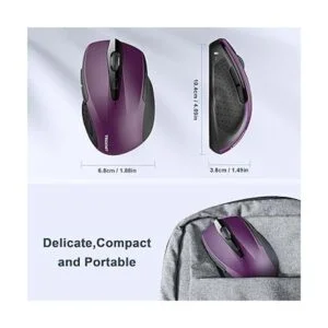 Mouse óptico ergonómico TeckNet Pro 2.4 G con_2