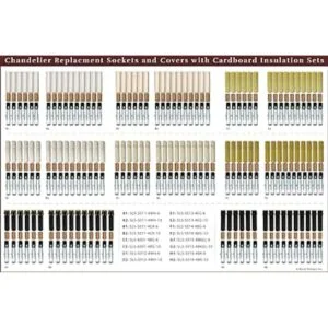 Royal Designs Cubiertas para soportes de araña.