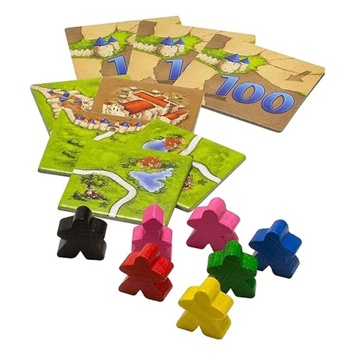 1 de expansión Carcassonne Posadas y Catedrales Juego_3