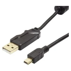 AllEasy Cable mini USB 2.0 tipo A a mini B macho Negro_3
