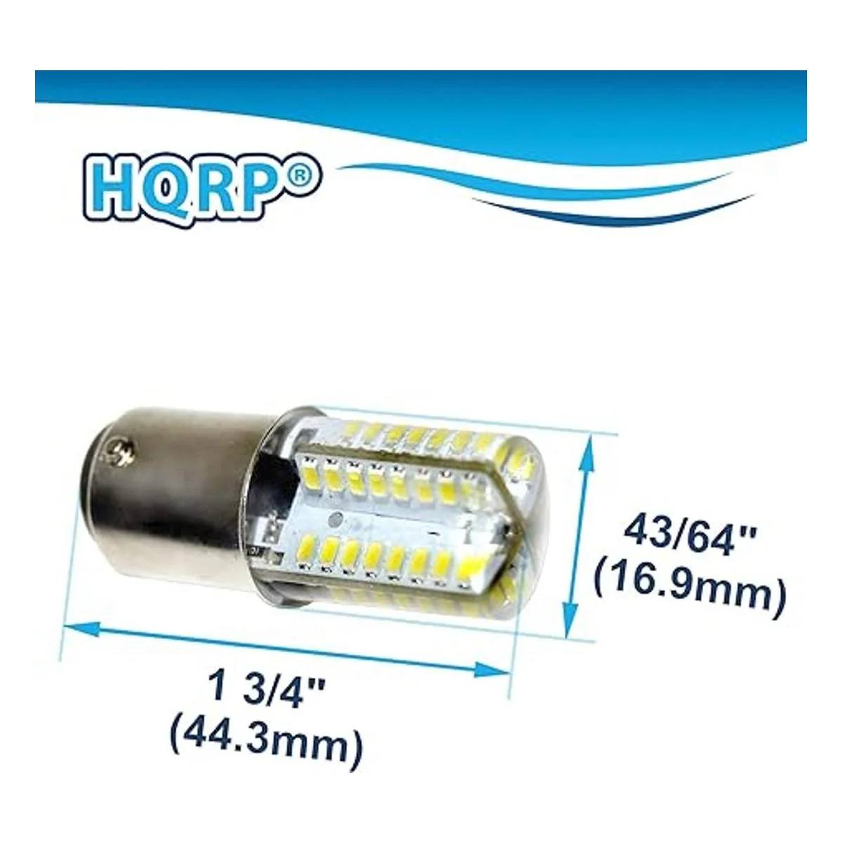 HQRP Bombilla LED de 110 V color blanco frío compatible_2